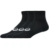 Asics trumpos kojinės, 3 poros, juodos, 3033C299 001