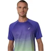 ASICS vyriški marškinėliai Road Fade SS Top, mėlyni
