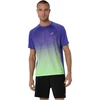 ASICS vyriški marškinėliai Road Fade SS Top, mėlyni