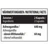 Ašvagandos kapsulės MST Healthy 120 kapsulių, 10 % withanolidų
