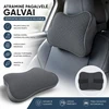 Atraminė pagalvėlė galvai automobiliui JUODA