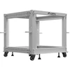 Lanberg Open Rack 9U 600x600-1100 reguliuojamo rutulio