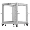 LANBERG OPEN RACK 19" 12U 600X600-1100 ADJUSTABLE Pilkas