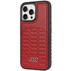 Audi Synthetic Leather MagSafe Apple iPhone 15 Pro Max 6.7″ red kietas dėklas AU-TPUPCMIP15PM-GT/D3-RD