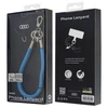Audi virvelė telefonui 28cm 8mm mėlynas AU-HSL8-R8/D1-BE