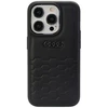Audi GT Synthetic Leather Apple iPhone 15 Pro Max 6.7″ juodos spalvos kietas dėklas AU-TPUPCIP15PM-GT/D2-BK