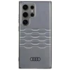 Audi IML Geometric Pattern Dėklas S24 Ultra S928 juodos spalvos kietas dėklas AU-IMLS24U-A6/D3-BK