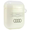 Audi IML dėklas su geometriniu raštu, skirtas AirPods 1 / 2 - Baltas