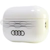 Audi IML Geometric Pattern AirPods Pro 2 dėklas baltos spalvos AU-IMLAPP2-A6/D3-WE