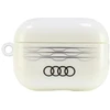 Audi IML Geometric Pattern AirPods Pro 2 dėklas baltos spalvos AU-IMLAPP2-A6/D3-WE