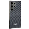 Audi IML Stitching Pattern MagSafe Dėklas S24 Ultra S928 juodos spalvos Hardcase AU-IMLMS24U-Q5/D3-BK