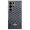 Audi IML Stitching Pattern MagSafe Dėklas S24 Ultra S928 juodos spalvos Hardcase AU-IMLMS24U-Q5/D3-BK