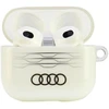 Audi IML Geometric Pattern AirPods 3 dėklas baltos spalvos AU-IMLAP3-A6/D3-WE