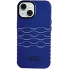 Audi IML MagSafe Dėklas Apple iPhone 15 / 14 / 13 6.1″ mėlynos spalvos hardcase AU-IMLMIP15-A6/D3-BE