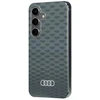 Audi IML Stitching Pattern MagSafe Dėklas S24 S921 pilkos spalvos Hardcase AU-IMLMS24-Q5/D3-GY
