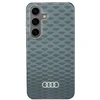 Audi IML Stitching Pattern MagSafe Dėklas S24 S921 pilkos spalvos Hardcase AU-IMLMS24-Q5/D3-GY