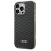 Audi IML Stitching Pattern MagSafe Apple iPhone 16 Pro Max 6.9″ juodos spalvos kietas dėklas AU-IMLMIP16PM-Q5/D3-BK