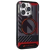 Audi IML Sport MagSafe dėklas Apple iPhone 14 Pro 6.1″ juodos spalvos hardcase AU-IMLMIP14P-RSQ/D2-BK