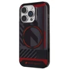 Audi IML Sport MagSafe dėklas Apple iPhone 14 Pro 6.1″ juodos spalvos hardcase AU-IMLMIP14P-RSQ/D2-BK