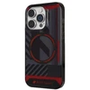 Audi IML Sport MagSafe dėklas Apple iPhone 14 Pro Max 6.7″ juodos spalvos hardcase AU-IMLMIP14PM-RSQ/D2-BK