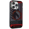 Audi IML Sport MagSafe dėklas Apple iPhone 14 Pro Max 6.7″ juodos spalvos hardcase AU-IMLMIP14PM-RSQ/D2-BK