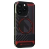 Audi IML Sport MagSafe Apple iPhone 16 Pro 6.3″ juodos spalvos kietas dėklas AUS-IMLMIP16P-RSQ/D2-BK