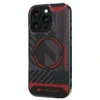 Audi IML Sport MagSafe Apple iPhone 16 Pro 6.3″ juodos spalvos kietas dėklas AUS-IMLMIP16P-RSQ/D2-BK