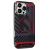 Audi IML Sport MagSafe Apple iPhone 16 Pro Max 6.9″ juodos spalvos kietas dėklas AUS-IMLMIP16PM-RSQ/D2-BK