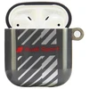 Audi IML Sport AirPods 1/2 dėklas juodos spalvos AUS-IMLAP-RSQ/D1-BK