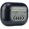Audi Leather Big Logo AirPods Pro 2 dėklas juodos spalvos AU-APP2-GT/D3-BK