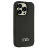 Apple iPhone 16 Pro Audi Silicone (AU-LSRIP16P-Q3/D1-BK) dėklas telefonui juodos spalvos