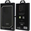 Apple iPhone 16 Pro Audi Silicone (AU-LSRIP16P-Q3/D1-BK) dėklas telefonui juodos spalvos
