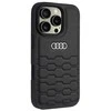 Audi sintetinės odos dėklas iPhone 16 Pro (6.3 ) juodas