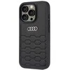 Audi sintetinės odos dėklas iPhone 16 Pro (6.3 ) juodas