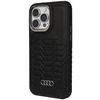 Audi Synthetic Leather MagSafe Apple iPhone 14 Pro Max 6.7″ juodos spalvos kietas dėklas AU-TPUPCMIP14PM-GT/D3-BK
