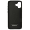 Audi Synthetic Leather Apple iPhone 16 Plus 6.7″ juodos spalvos kietas dėklas AU-TPUPCIP16M-GT/D2-BK