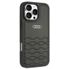 Audi Synthetic Leather Apple iPhone 16 Pro Max 6.9″ juodos spalvos kietas dėklas AU-TPUPCIP16PM-GT/D2-BK