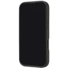 Audi Synthetic Leather MagSafe Apple iPhone 16 Pro 6.3″ juodos spalvos kietas dėklas AU-TPUPCMIP16P-GT/D3-BK