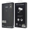Audi virvelė telefonui 28cm 10mm Leather juodos spalvos AU-HSLSL-GT/D1-BK