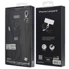 Audi virvelė telefonui 120cm 6mm crossbody juodos spalvos AU-CBL6-R8/D1-BK