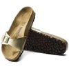 Auksinės Birkenstock Madrid Birko-Flor moteriškos basutės (1016106)