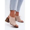 Aukštakulnės basutės su raišteliais Step in style