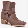 auliniai batai su kulnu Brown Zazoo 3444/2