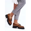Aulinukai su platforma ir dekoratyvine sagtimi Step in style