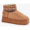 Aulinukai su platforma ir raštuotu aulu Step in style