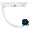 Chieftec ICEBERG 240-RGB-W Kompiuterio dėklas All-in-one liquid cooler 12 cm Baltas