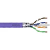 Assmann Electronic DIGITUS montavimo kabelis cat.6, F/UTP, Dca, vientisas laidas, AWG 23/1, LSOH, 100m, violetinis, folijuotas