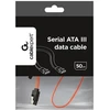 GEMBIRD CC-SATAM-DATA Serial ATA III 50 cm Data Cable metal clips red