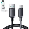 Joyroom Daugiaspalvių serijos A14 USB-A / USB-C 3A kabelis 1.2 m - Juodas