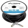 LANBERG HDMI v2.0 M/M laidas 30m optinis AOC juodas